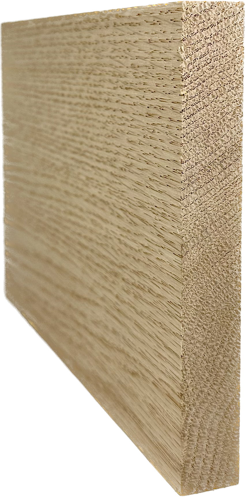 Unfinished Hardwood Square Edge S4S Lumber - 1x8 x 7ft