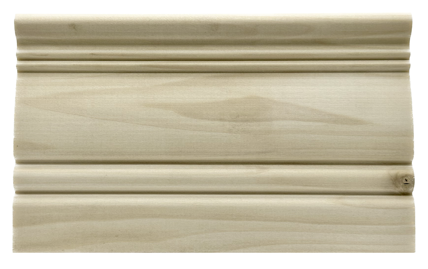 Unfinished Hardwood Baseboard Moulding 3/4 in x 5 in x 7ft