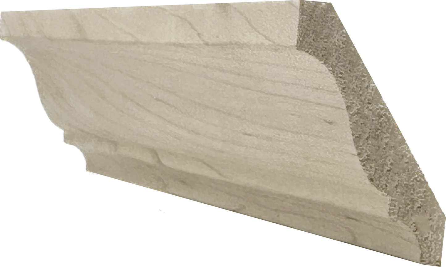 Unfinished Hardwood Crown Moulding 1/2 in x 2 3/4 in x 7ft