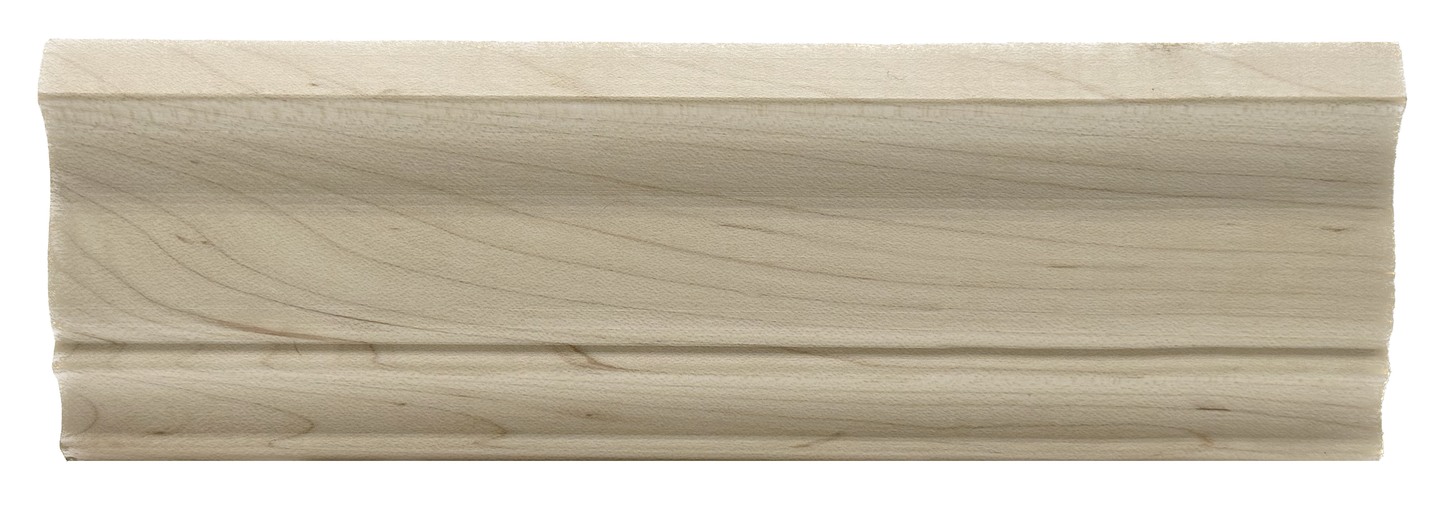 Unfinished Hardwood Crown Moulding 1/2 in x 2 3/4 in x 7ft