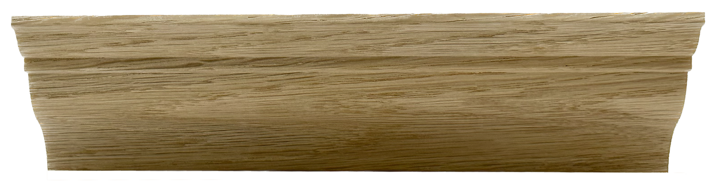 Unfinished Hardwood Crown Moulding 5/8 in x 3 1/8 in x 7ft